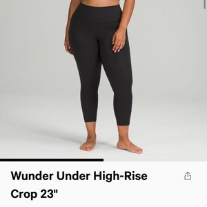 Size 6 23” Wunder Under Lightly worn